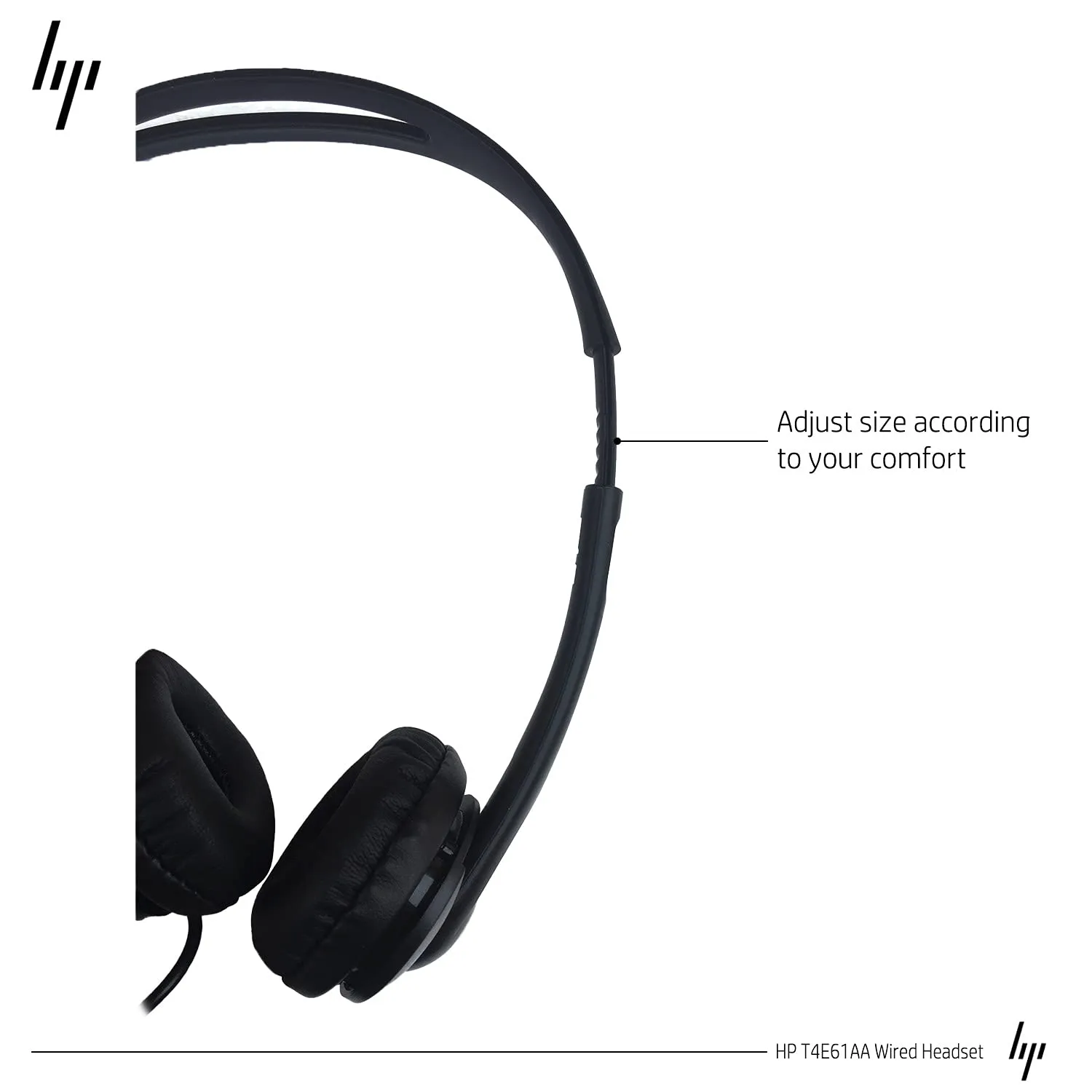 HP Stereo Headphone With Mic 3.5mm Single Pin (‎T1A66AA) (Import) view 2